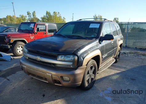 2002 Chevrolet Trailblazer Ltz z USA, uszkodzony, nr VIN 1GNDT13S922352309